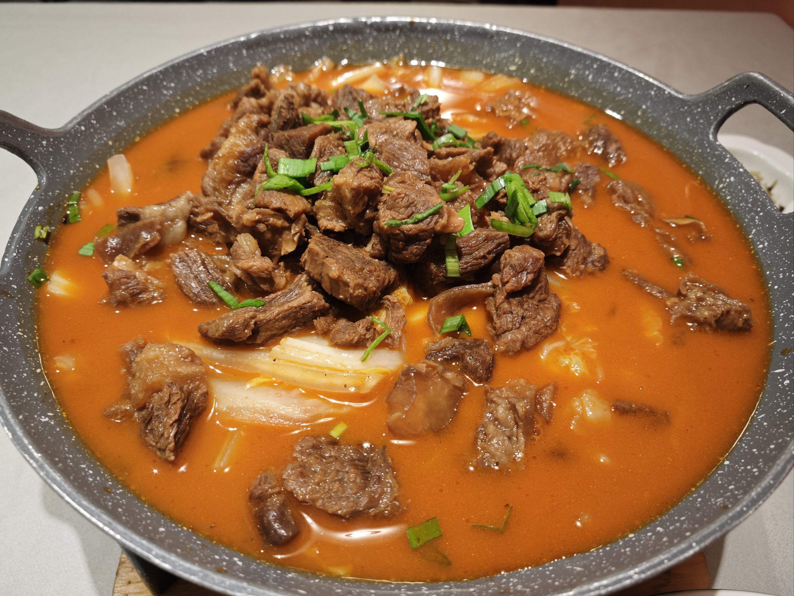 牛肉锅大饱口福