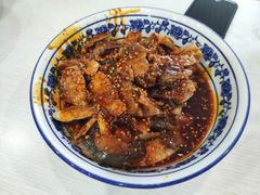拌鸡片-艾麻子奶汤面(文庙街店)