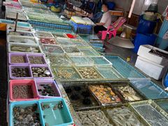 -霞涌市场海鲜摆卖区