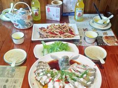 -老宅藕香·湖北菜·非遗藕汤·武昌鱼(黄鹤楼景观店)