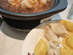 蒸锅蒜蓉粉丝蒸虾-船歌·鱼水饺青岛菜(枫蓝国际购物中心店)