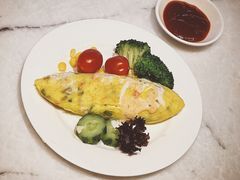 【早餐】煎蛋卷-杭州钱江新城万怡酒店-西餐厅