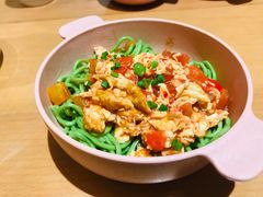 番茄菠菜面-楚山晓·湖北菜(武汉光谷K11店)