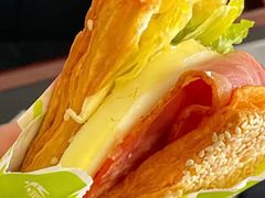 熏鸡法风烧饼咖啡单人餐-肯德基(中州一店)