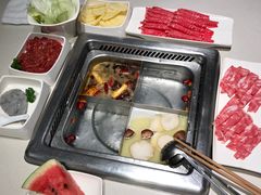 四宫格火锅-海底捞火锅(万丰桥店)