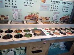 自助调料区-城南老友羊蝎子火锅(花乡奥莱店)