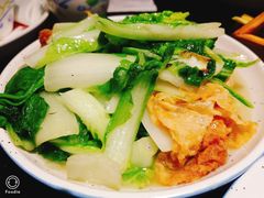 腐皮杭白菜-老头儿油爆虾·知味杭州(爱琴海购物中心)