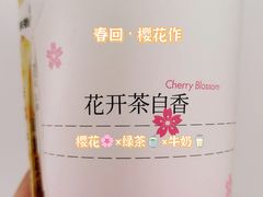 春回·樱花作-爷爷不泡茶NOYEYENOTEA(武汉佰港城创始店)