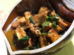 蕈油豆腐-得意楼蒸菜馆