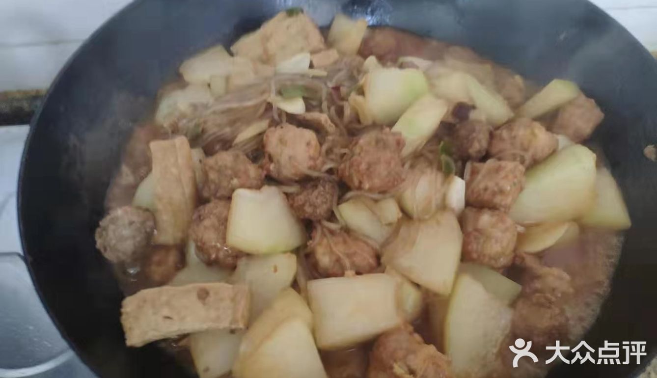 味美色鲜的鲁山揽锅菜