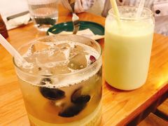 来店必喝的黑提青瓜果茶-The Good Place好地方·Brunch·coffee(国贸店)