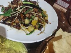 苤菜根小炒鸡杂-银生食府·普洱菜(金星店)