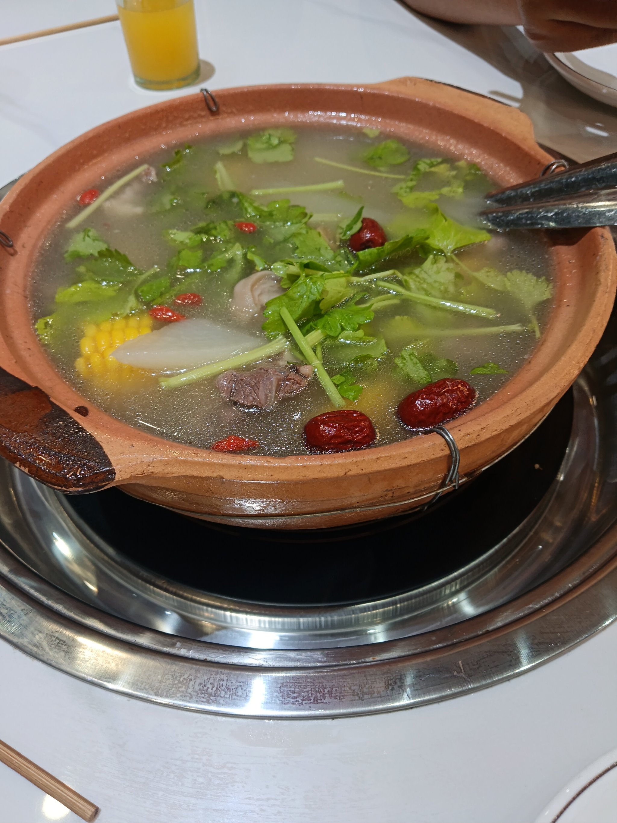 口感爆棚的羊肉锅