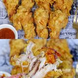 脆皮炸鸡，外酥里嫩多汁