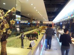 扎啤及饮料区，有20多种-德得轩烤涮一体自助餐厅(王府井店)