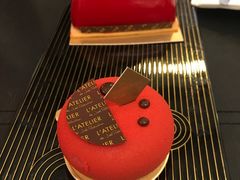 覆盆子荔枝蛋糕-Salon de The de Joel Robuchon(外滩18号店)