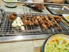 -胖姐活羊烧烤家乡菜(刘家桥店)