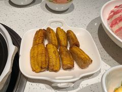 椒盐玉米-三人行骨头王火锅(长寿店)
