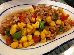 玉米粒炒肉-刘氏三和面馆