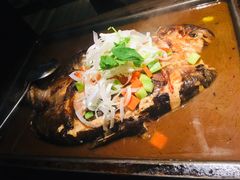-探鱼·鲜青椒爽麻烤鱼(番禺万达店)