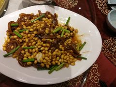 黄豆炒驴皮-高玛纳驴肉火烧(河间总店)