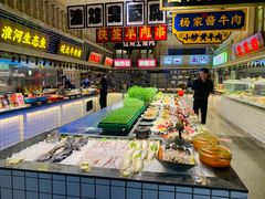 自助取餐区-阿财老铺·老蚌埠龙虾城(华夏总店)