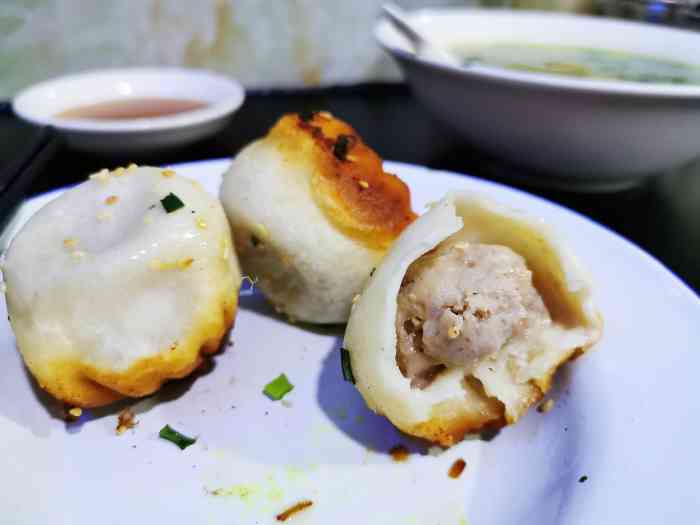 舒蔡记生煎菜饭-"我想说,这家的生煎真的太好吃了!肉.