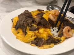 至尊滑蛋三拼饭-有章牛杂(石厦店)