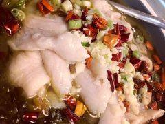 酸菜煮龙利鱼-新加坡瑞珍•海河观景餐厅