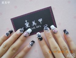 立体爱心-星美甲