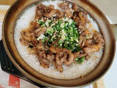 鼓汁猪板筋饭-膳心记-明火四宝煲仔饭(燕南店)