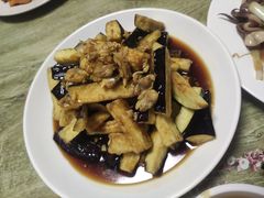 蛤蜊肉拌茄子-华春餐馆(鱼山路店)