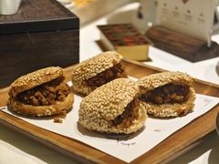 肉沫芝麻烧饼-四季民福烤鸭店(望京南湖东园店)
