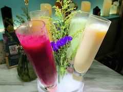 彩虹奶昔四部曲-蜜桃花开·中西融合菜E&W(南长街店)