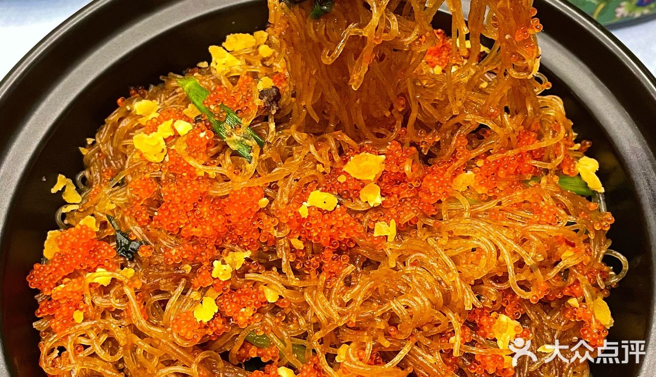 关于《宁波唯一想推荐的鱼子酱咸蛋黄粉丝煲》