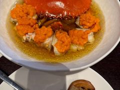 鸡油花雕蒸三门蟹-杭州西子湖四季酒店·金沙厅