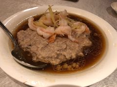 鲜虾蒸肉饼-天伦王朝酒店·盛华瑄餐厅