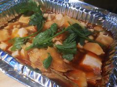 烤西施豆腐-路边摊小炉子烧烤