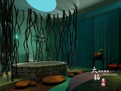 郑州16号主题情侣酒店设计装修&nbsp;(14)-天鹅恋