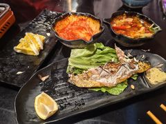 烤青花鱼-炙韩料理·部队锅专门店