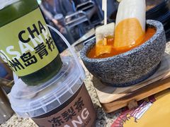 济州岛青柠绿茶-安又胖韩国烤肉(长宁龙之梦店)