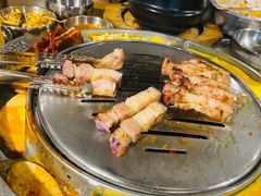 刀鞘五花肉-姜虎东白丁烤肉(恒隆广场店)