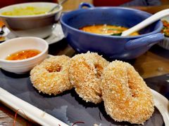 炸虾饼配泰国梅子酱-帕蓝·暹罗料理(大学路店)