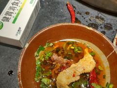 蒜香松板肉-王婆乔鲜鱼自助火锅(蜀汉路店)