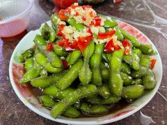 凉拌毛豆-桂萍特色牛筋牛杂(长堤街总店)