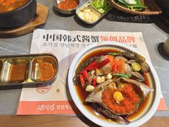 -草家酱蟹炭火烤肉店(珲春南路一店)