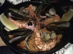 西班牙传统海鲜烩饭-C&R西班牙餐厅