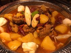 沙湾原始大盘鸡-丝路金桃·新疆菜(徐汇店)