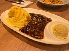 照烧肥牛蛋包饭-玛格萝妮比萨屋(四平店)