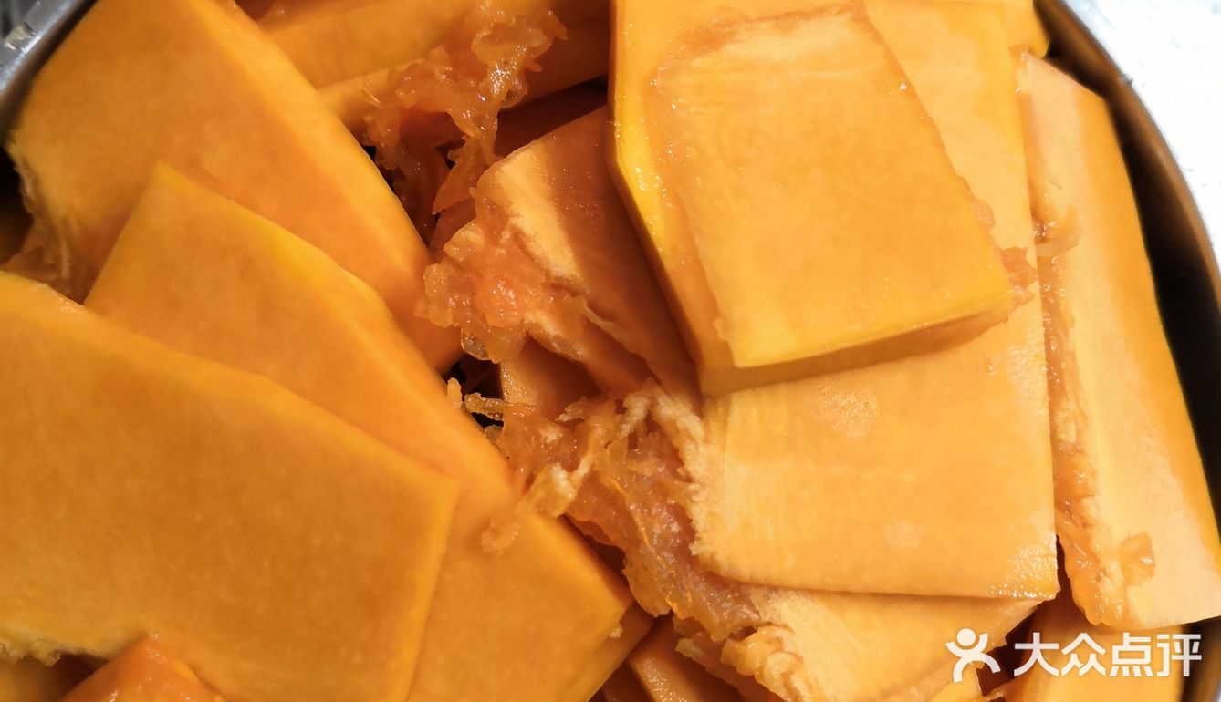 没有咸蛋黄的素炒南瓜也是美味